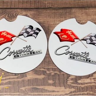 Vehicle Car Coasters (PAIR) with Custom Photos