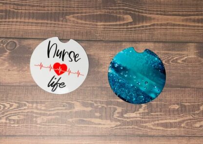 Vehicle Car Coasters (PAIR) with Custom Photos - Image 2