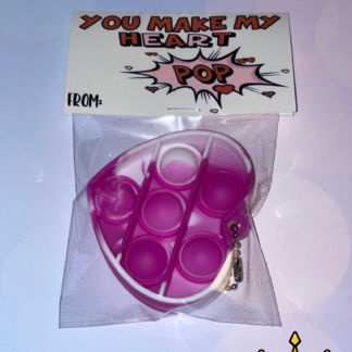 Valentine Keychain - POPIT Fidget Heart