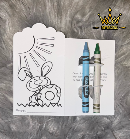 Easter Card + 2 Crayons - Image 4