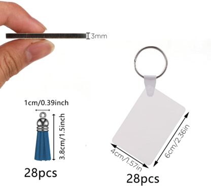 Blanks - MDF Keychain (Rectangle)