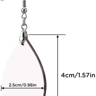 Blanks - Teardrop Earrings (PAIR)