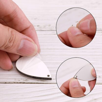 Blanks - Teardrop Earrings (PAIR) - Image 3