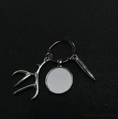 Blanks - Round Keychain w/ Charms - Image 2
