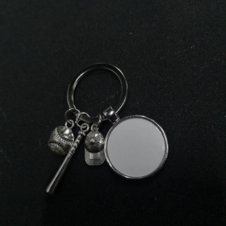 Blanks - Round Keychain w/ Charms