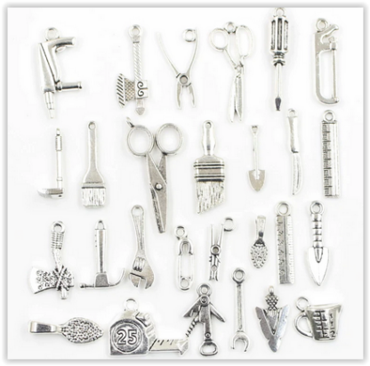 Blanks - Round Keychain w/ Charms - Image 7