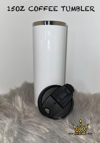 Coffee Tumbler w/ Flip Lid - Image 3