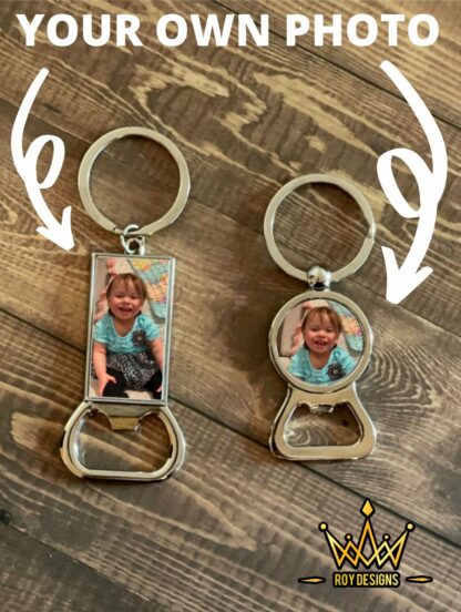 Bottle Opener with Custom Photo