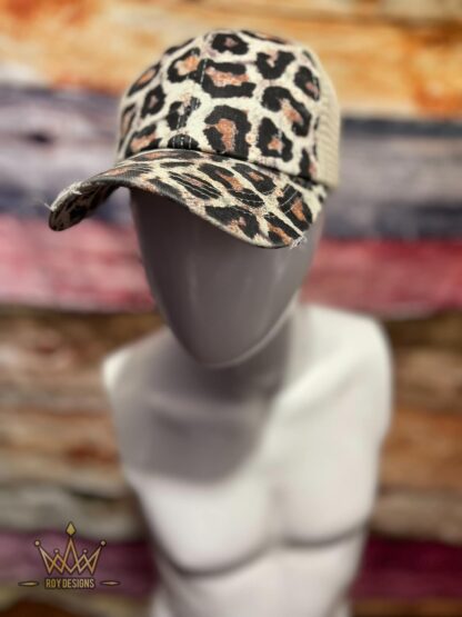Criss Cross Ponytail Hats - Image 3