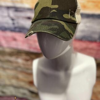 Criss Cross Ponytail Hats
