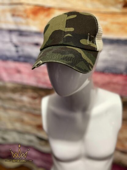 Criss Cross Ponytail Hats