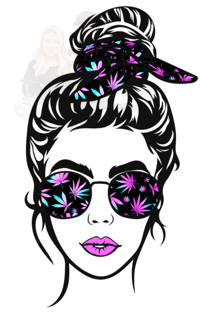 Weed Bun Girl v1 PNG - Image 4