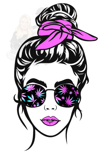 Weed Bun Girl v1 PNG - Image 2