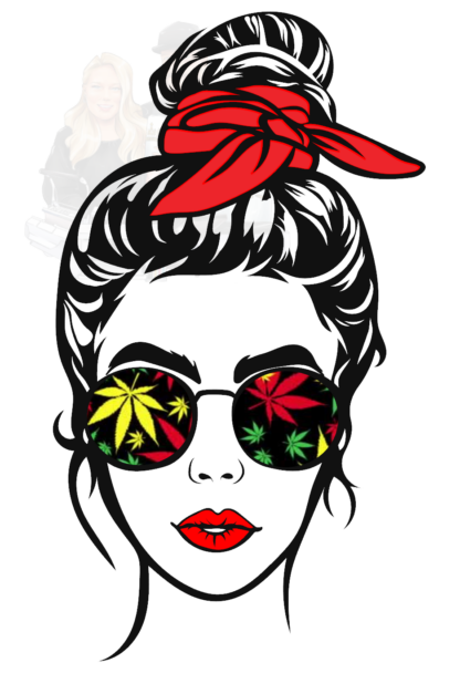 Weed Bun Girl v1 PNG