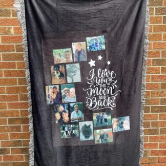 I Love You To The Moon And Back Blanket (14 Photos)