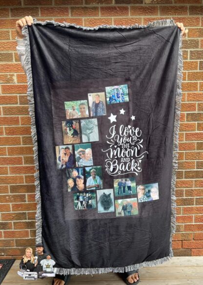I Love You To The Moon And Back Blanket (14 Photos)