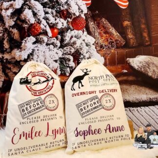 Personalized Santa Sacks