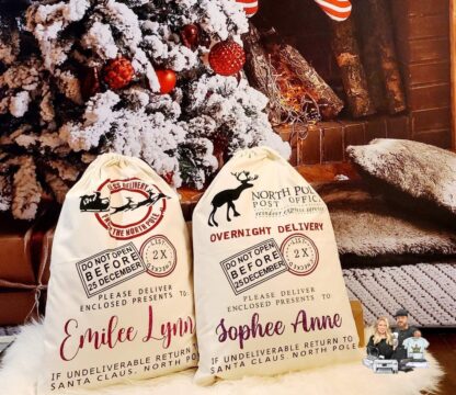 Personalized Santa Sacks